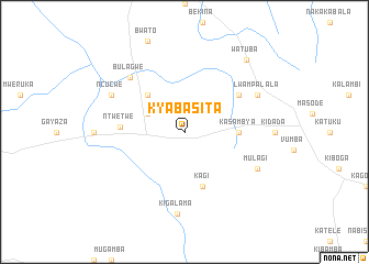 map of Kyabasita