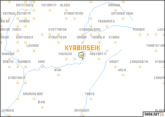 map of Kyabinseik