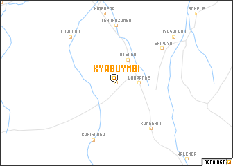 map of Kyabuymbi