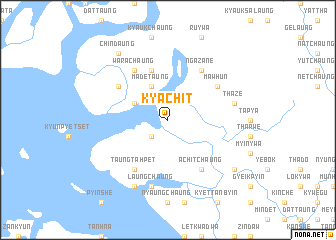 map of Kyachit