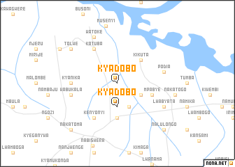 map of Kyadobo