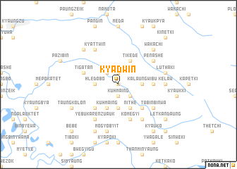 map of Kyadwin