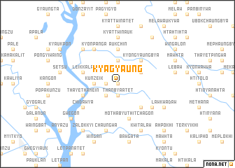 map of Kyagyaung