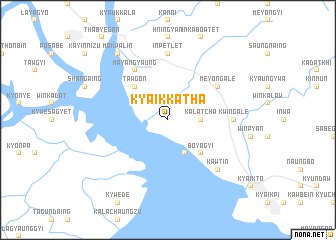map of Kyaikkatha
