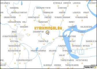 map of Kyaikmingalaw