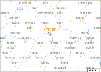 map of Kyaikpi