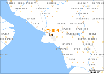 map of Kyaikpi