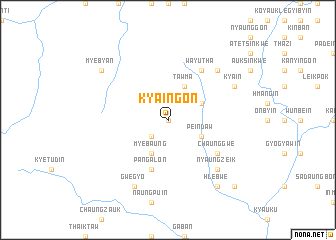 map of Kya-ingon