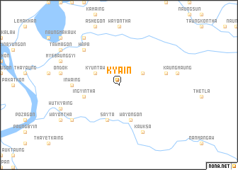 map of Kya-in