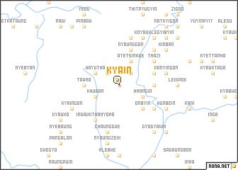 map of Kya-in