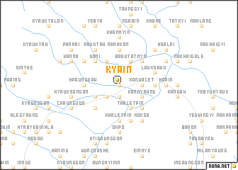 map of Kya-in