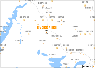 map of Kyakasuku