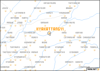 map of Kyakattangyi