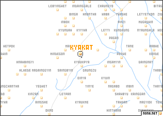 map of Kyakat