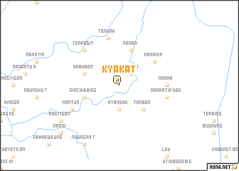 map of Kyakat