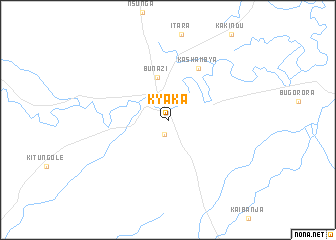 map of Kyaka