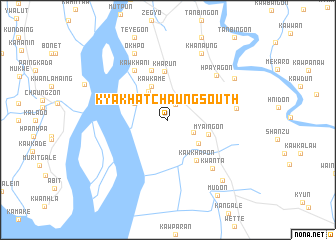 map of Kyakhatchaung South