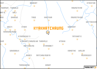 map of Kyakhatchaung