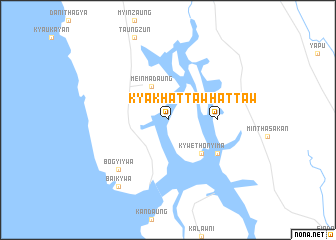 map of Kyakhattaw