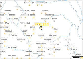 map of Kyaledo