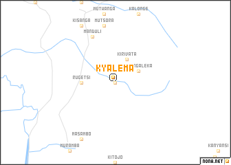 map of Kyalema