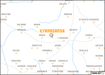 map of Kyamasansa