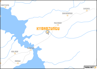 map of Kyamazungu