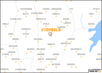 map of Kyambala