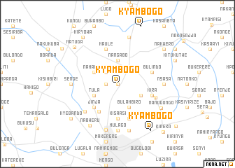 map of Kyambogo
