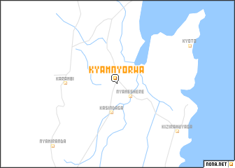 map of Kyamnyorwa