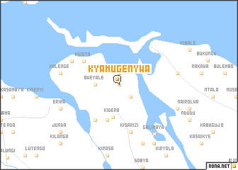 map of Kyamugenywa