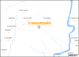 map of Kyamukangara