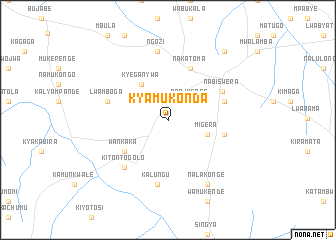 map of Kyamukonda