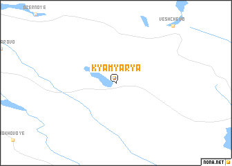 map of Kyamyarya