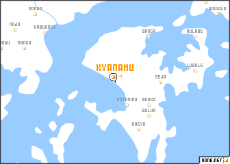 map of Kyanamu