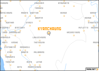 map of Kyanchaung