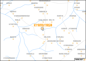 map of Kyandyaga