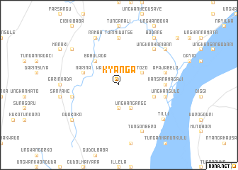 map of Kyanga