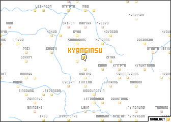 map of Kyanginsu