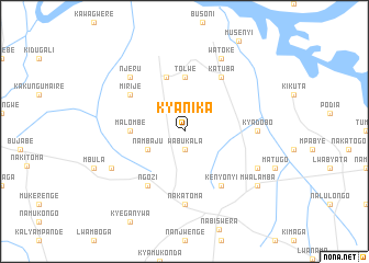 map of Kyanika