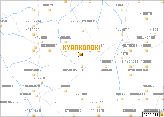 map of Kyankonoki