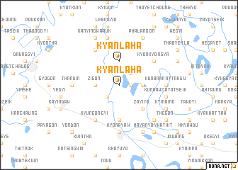 map of Kyanlaha