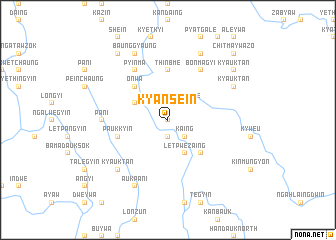 map of Kyansein