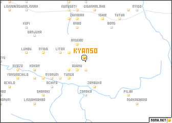 map of Kyanso