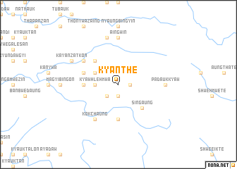 map of Kyanthe