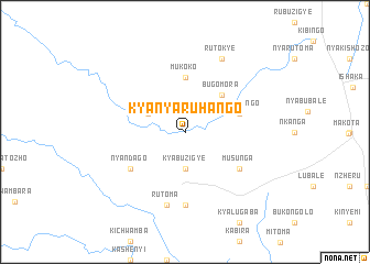 map of Kyanyaruhango