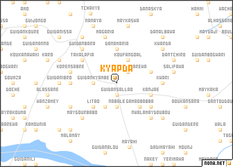 map of Kyapda