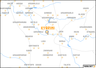 map of Kyarimi