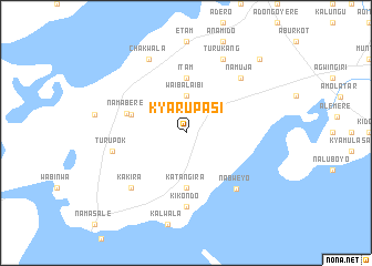 map of Kyarupasi