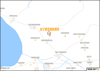 map of Kyasaman